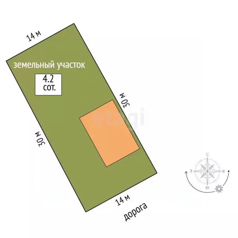 Дом в Крым, Симферополь ул. Шалфейная (71 м) - Фото 2