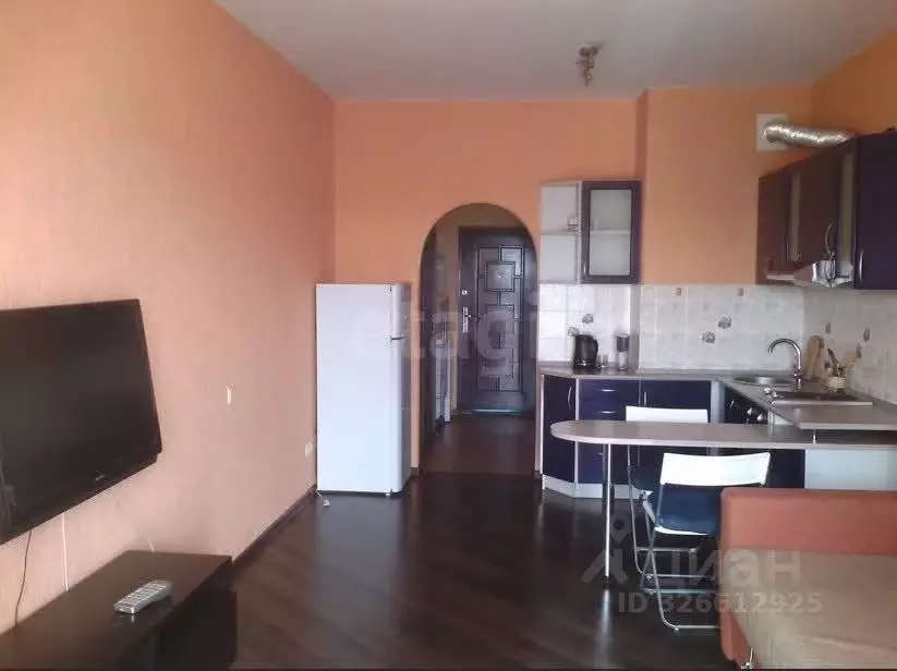 Студия Санкт-Петербург ул. Крыленко, 43К2 (28.7 м) - Фото 1