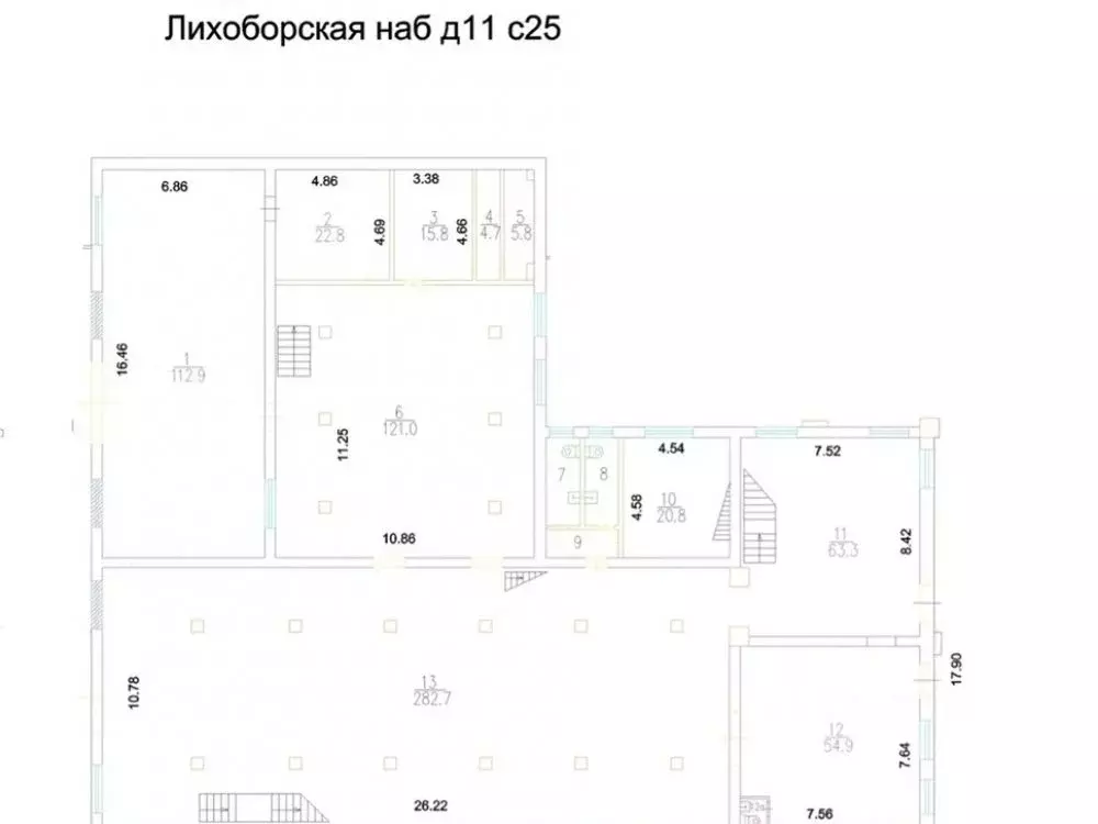 Склад в Москва Лихоборская наб., 11С25 (1339 м) - Фото 1