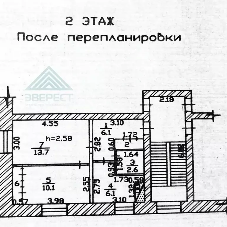 2-к кв. Хакасия, Абакан Согринская ул., 12А (42.5 м) - Фото 2