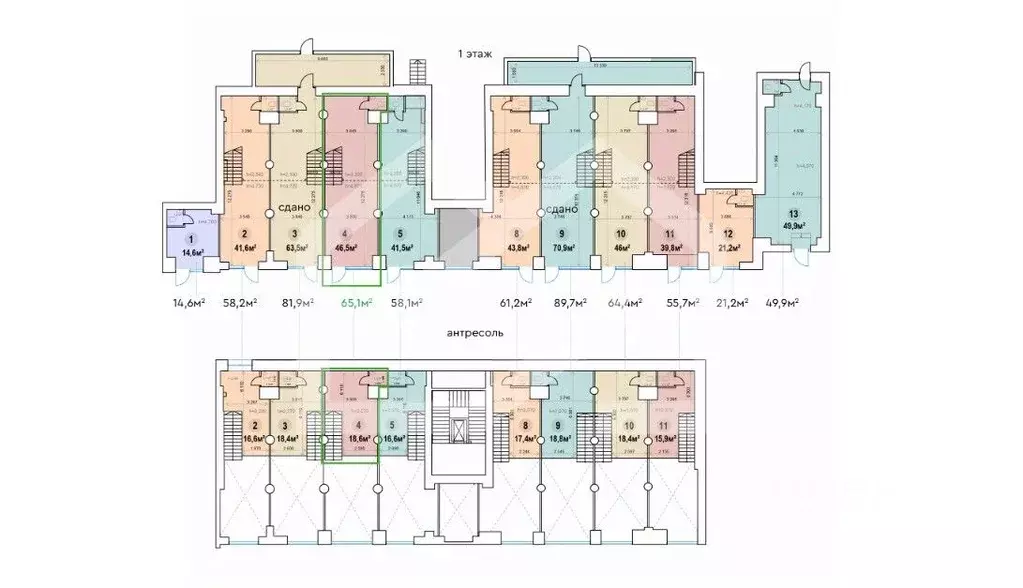 Помещение свободного назначения в Москва ул. Земляной Вал, 25 (65 м) - Фото 2