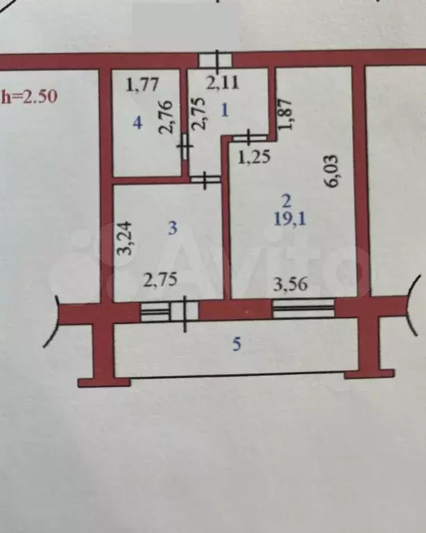 1-к. квартира, 37,5 м, 8/10 эт. - Фото 0