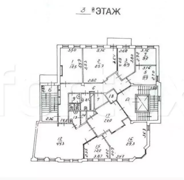Продам офисное помещение, 1225 м - Фото 1