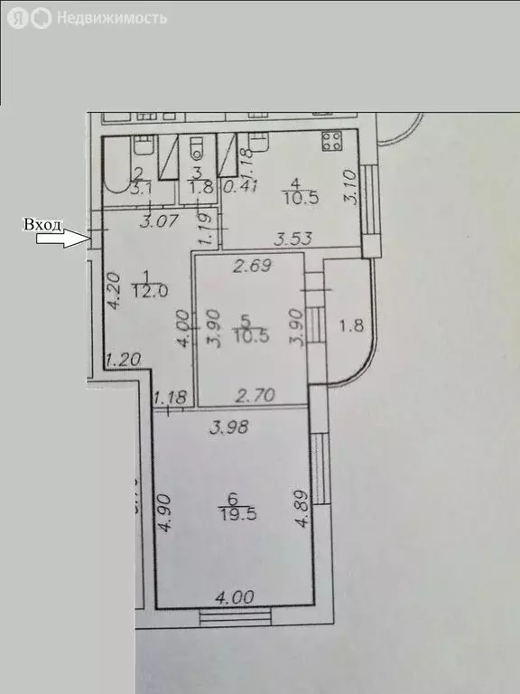 2-комнатная квартира: Парголово, Тихоокеанская улица, 12к1 (57.4 м) - Фото 1