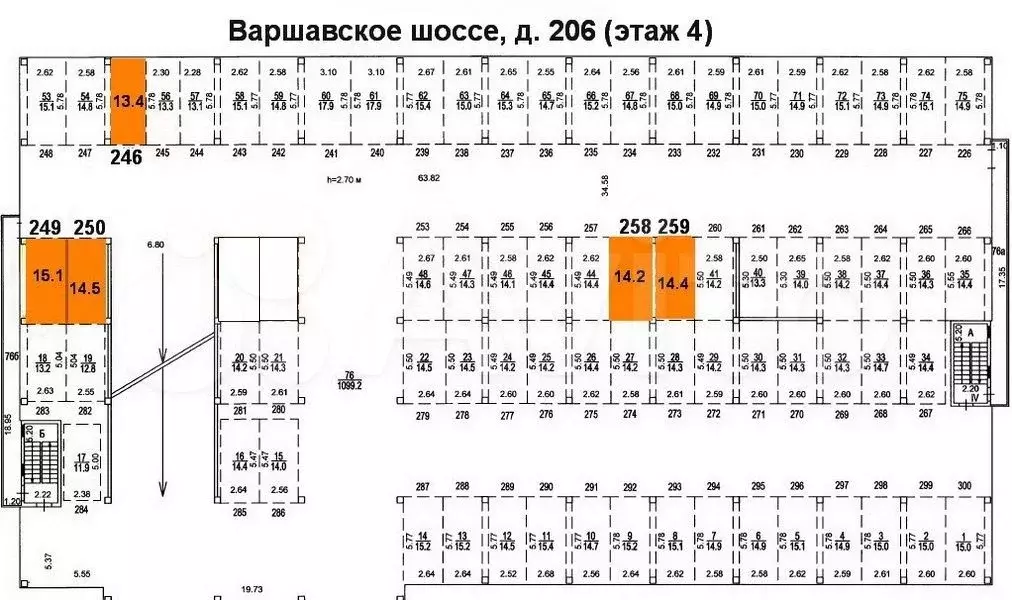 Машиноместо, 14 м - Фото 1