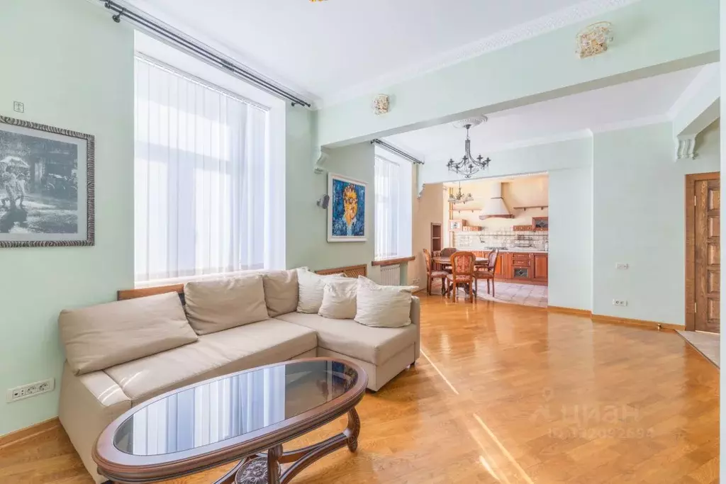 2-к кв. Москва 3-я Фрунзенская ул., 6 (68.0 м) - Фото 2