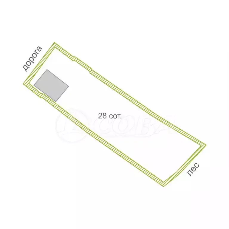 Дом в Нижнетавдинский район, деревня Новопокровка (150 м) - Фото 1
