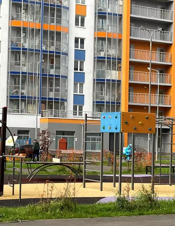 1-к кв. Ленинградская область, Мурино Всеволожский район, бул. ... - Фото 2