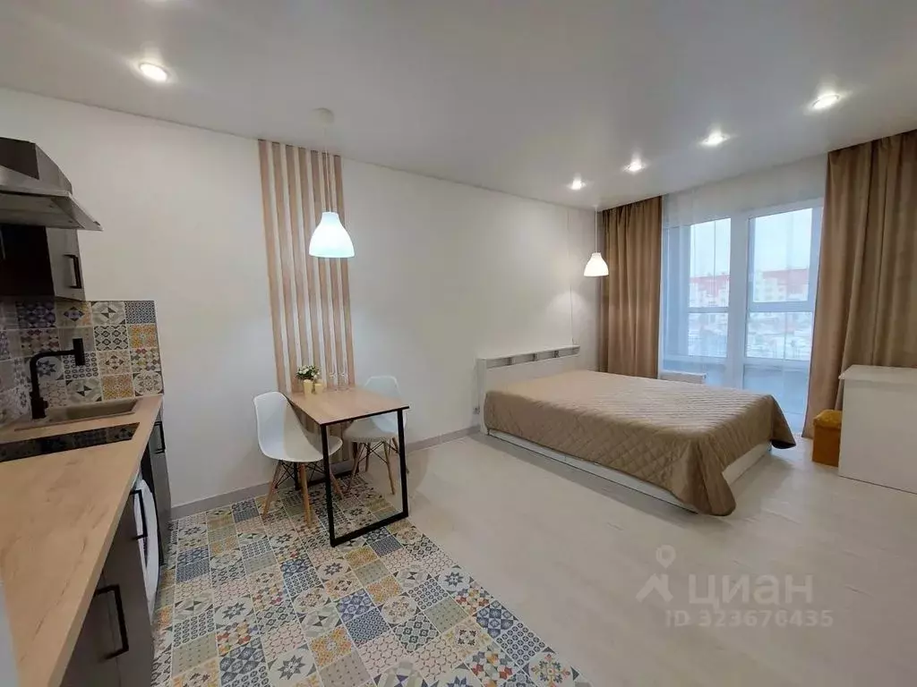 Студия Новосибирская область, Обь Геодезическая ул., 6Вк2 (28.0 м) - Фото 1