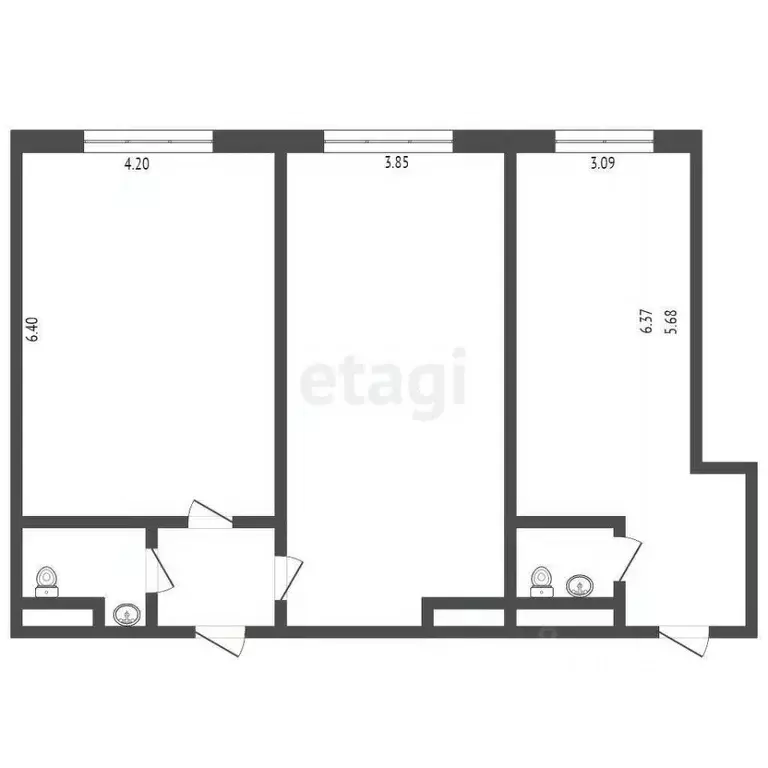 Помещение свободного назначения в Москва ул. Василисы Кожиной, 13 (94 ... - Фото 2