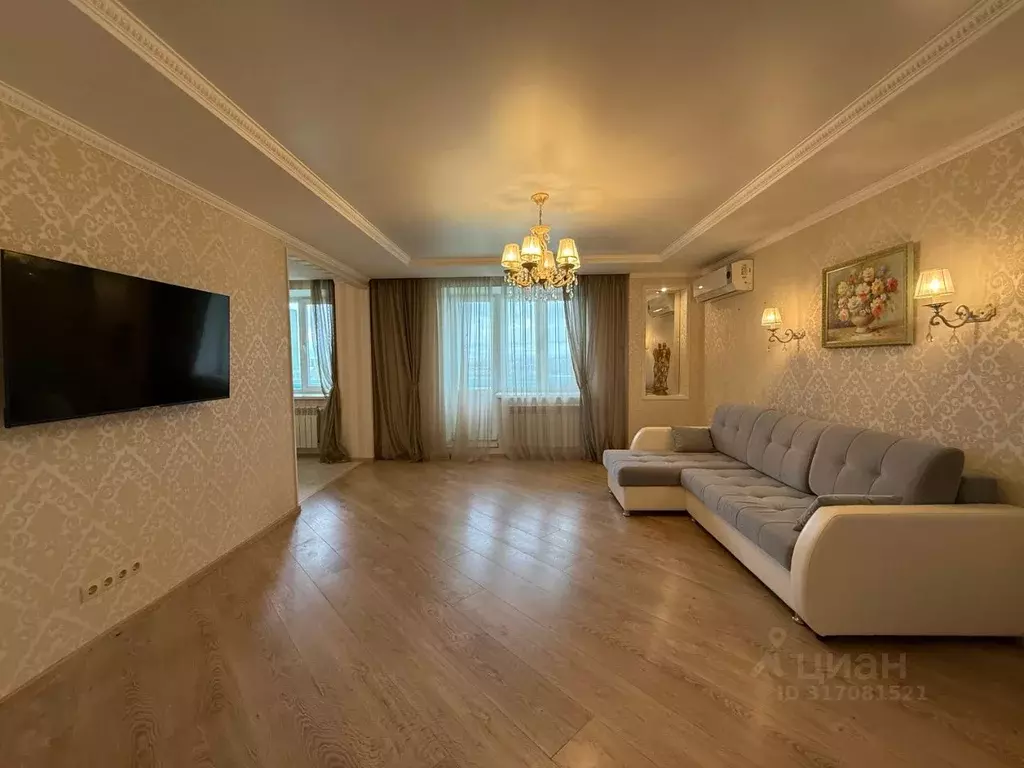 3-к кв. Татарстан, Казань ул. Фатыха Амирхана, 103 (99.7 м) - Фото 0