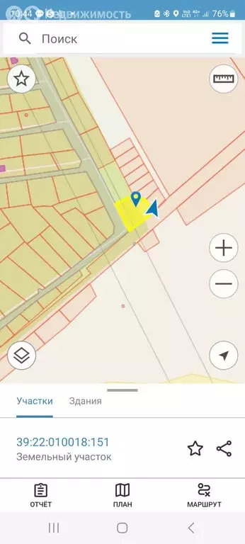Участок в посёлок городского типа Янтарный, СНТ Садовник (8 м) - Фото 0