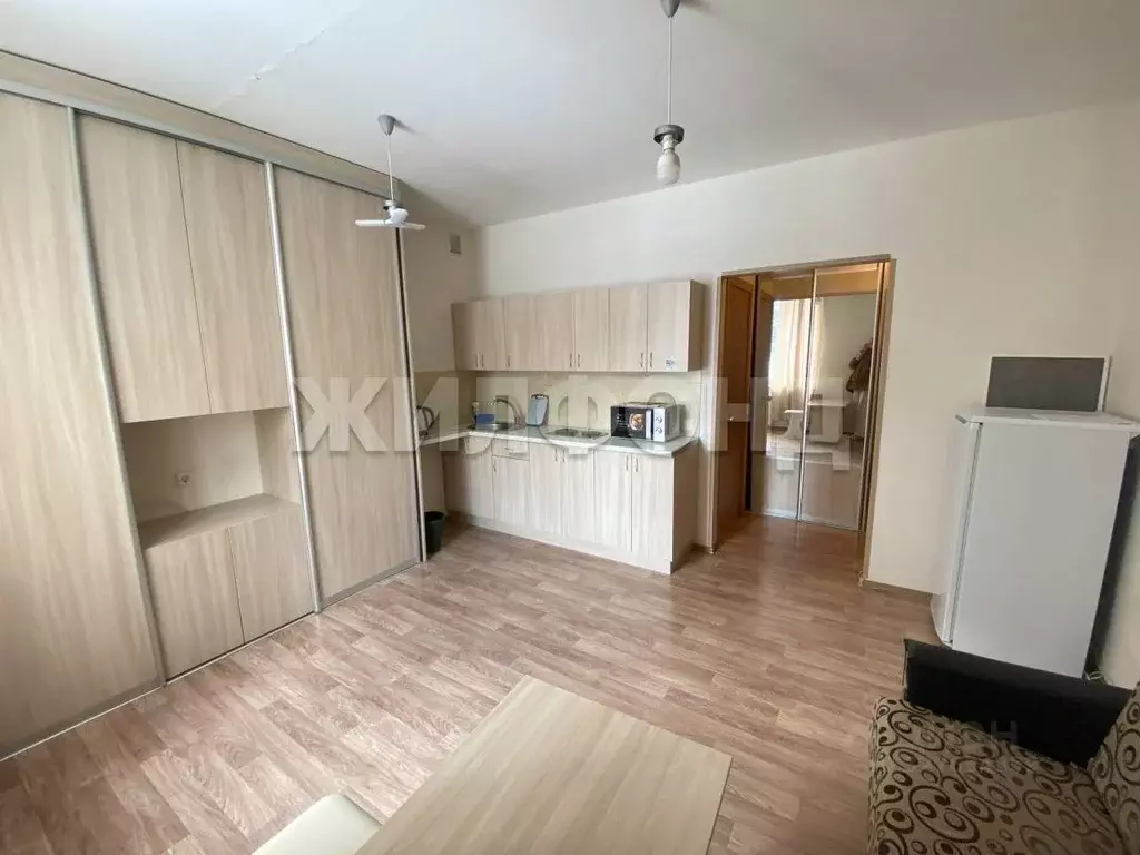 Студия Новосибирская область, Кольцово рп ул. Рассветная, 4 (22.0 м) - Фото 1