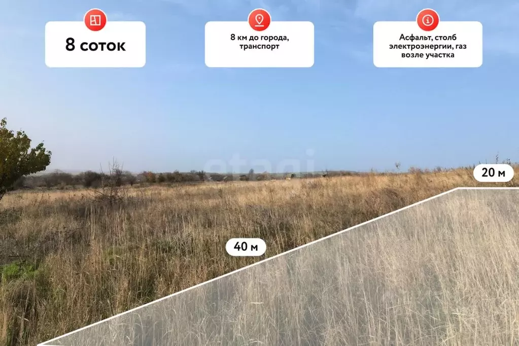 Участок в Краснодарский край, Темрюк Стимул СНТ,  (7.97 сот.) - Фото 2