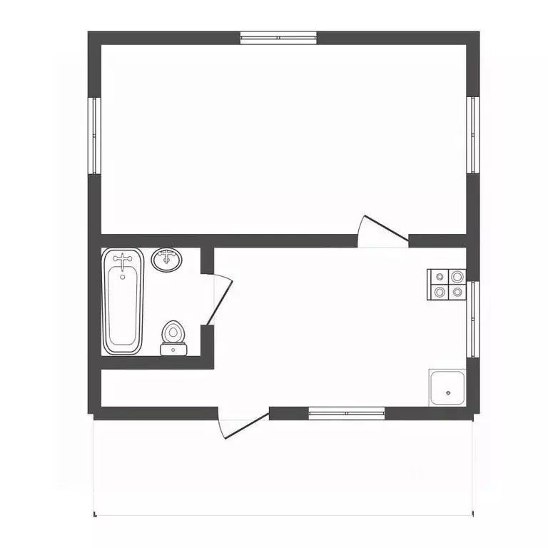 Дом в Тульская область, Тула городской округ, пос. Рассвет, Южный мкр ... - Фото 2