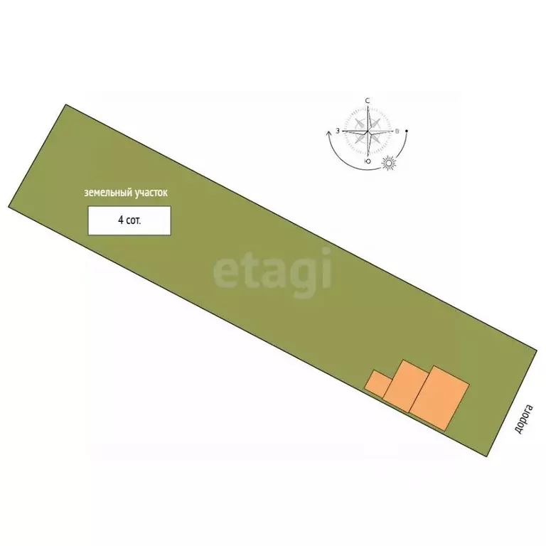 Участок в Ханты-Мансийский АО, Ханты-Мансийск Речник СОК,  (4.0 сот.) - Фото 2