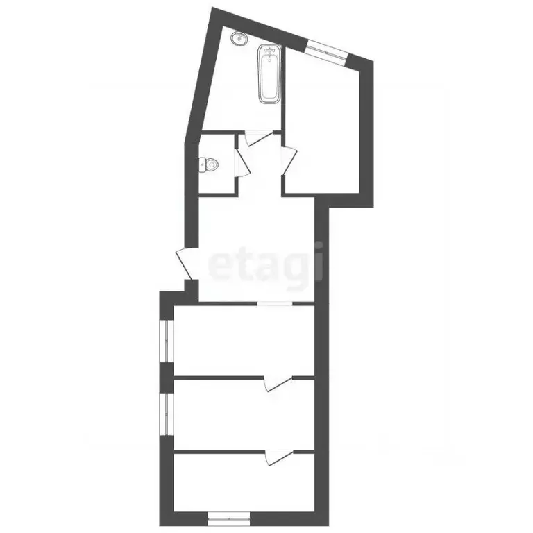 Дом в Ставропольский край, Пятигорск ул. Кутейникова (67 м) - Фото 2