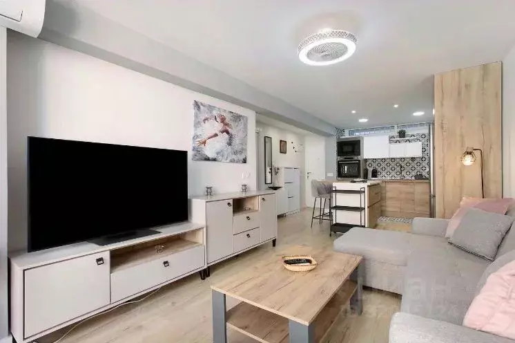 1-к кв. Краснодарский край, Сочи Мамайка мкр, ул. Крымская, 81 (35.0 ... - Фото 1