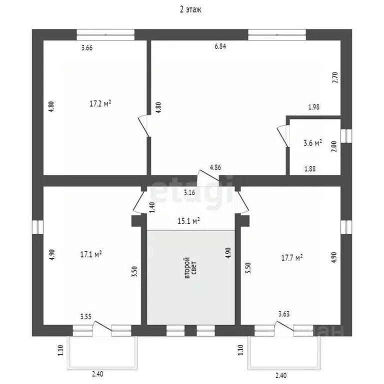 Дом в Севастополь ул. Волнистая, 4 (341 м) - Фото 2