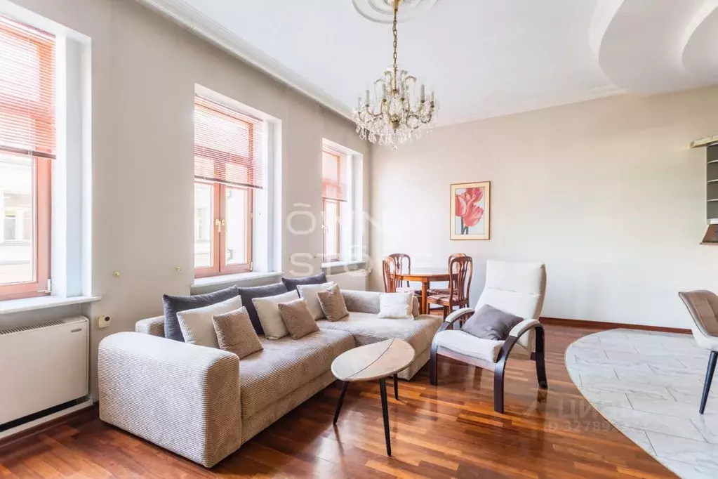 3-к кв. Москва Малый Толмачевский пер., 8С1 (110.0 м) - Фото 1