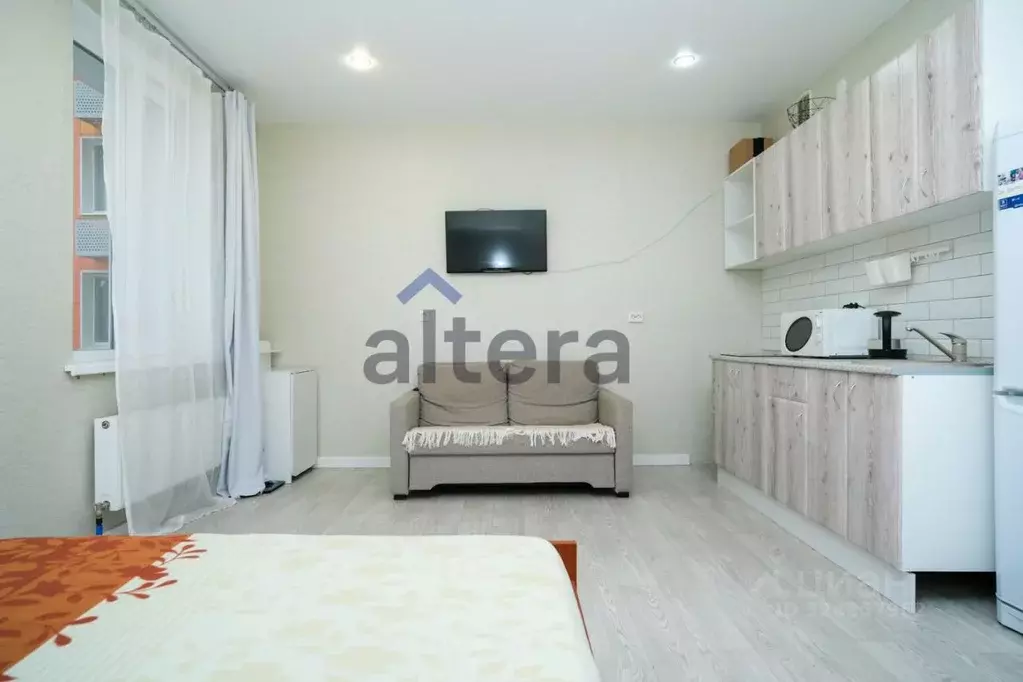 Студия Татарстан, Казань Тэцевская ул., 4Д (28.0 м) - Фото 1