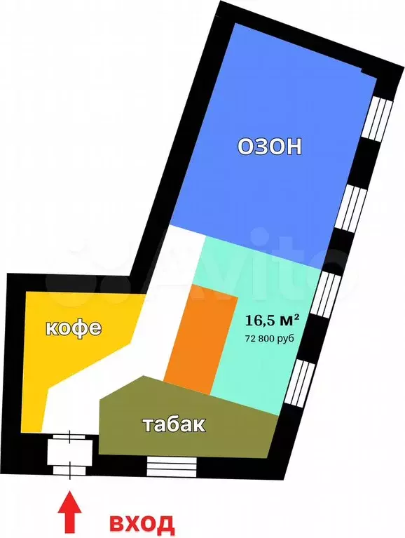 Свободного назначения, 16.5 м - Фото 0