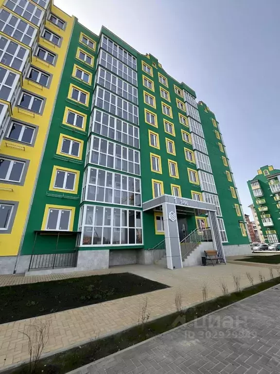 Студия Краснодарский край, Краснодар ул. Карпатская, 5 (31.7 м) - Фото 0