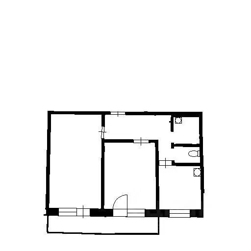 2-к кв. Московская область, Павловский Посад ул. Кузьмина, 49 (46.4 м) - Фото 2