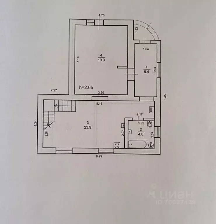 Дом в Крым, Сакский район, Суворовское с/пос, Заводское СПК ул. ... - Фото 2