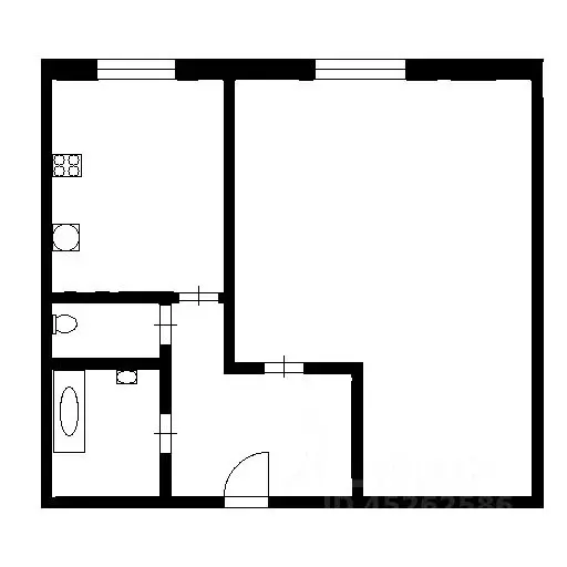 1-к кв. Москва Старобитцевская ул., 11 (38.9 м) - Фото 2