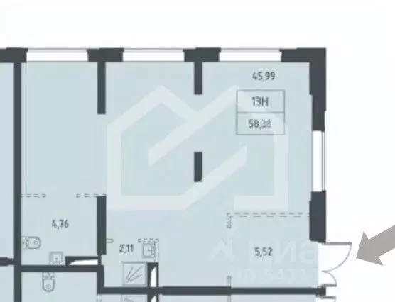 Торговая площадь в Московская область, Домодедово городской округ, с. ... - Фото 2