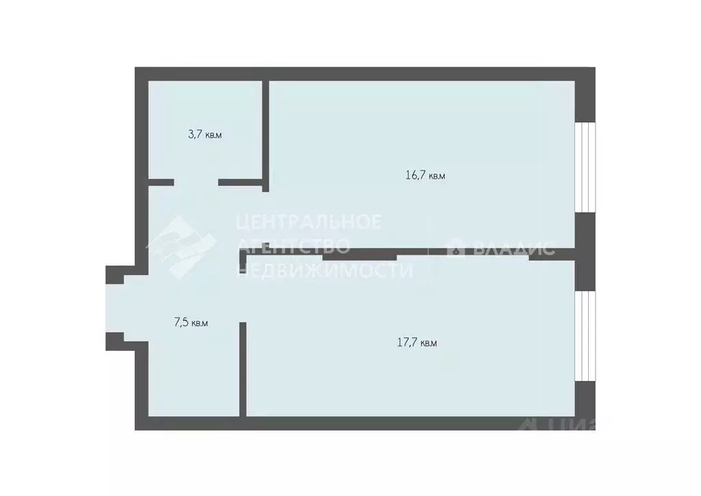 1-к кв. Рязанская область, Рязань ул. Старое Село, 2 (45.6 м) - Фото 1
