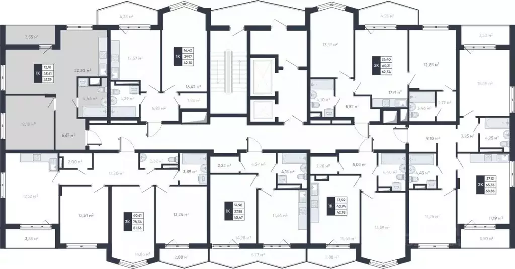 1-к кв. Белгородская область, Старый Оскол Садовые Кварталы мкр,  ... - Фото 2