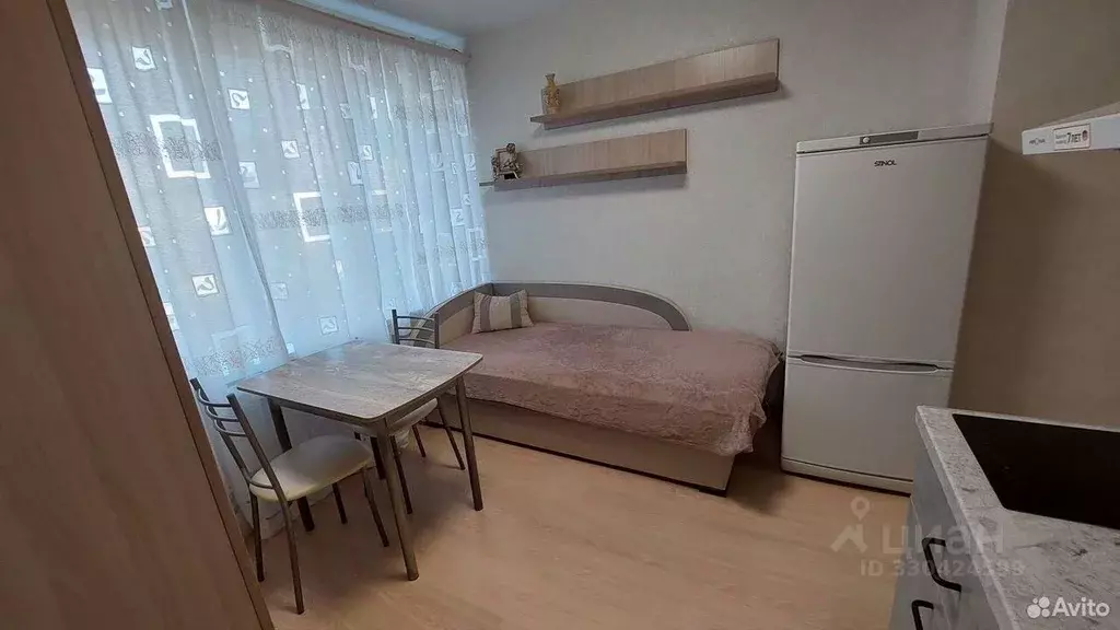 Студия Москва 2-я Фрезерная ул., 6к2 (15.0 м) - Фото 1