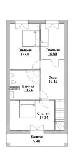 Коттедж в Марий Эл, Йошкар-Ола ул. Пирогова (156 м) - Фото 1