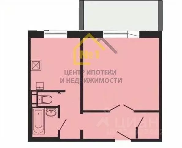 1-к кв. Челябинская область, Челябинск Якутская ул., 9 (39.9 м) - Фото 2