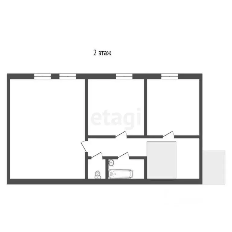 4-к кв. Крым, Симферополь ул. Мира (164.9 м) - Фото 2