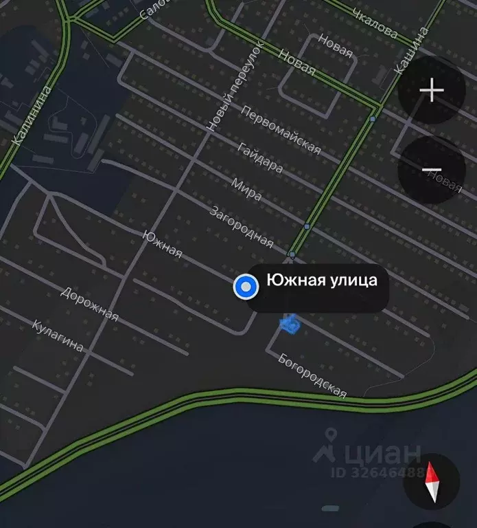 Участок в Нижегородская область, Богородск Южная ул. (10.0 сот.) - Фото 2