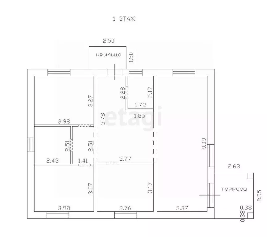 Дом в Смоленская область, Смоленский муниципальный округ, д. Быльники ... - Фото 1