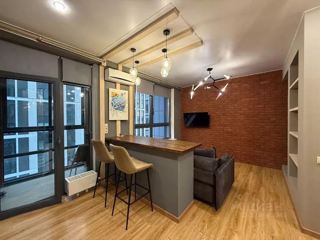 Студия Москва Береговой проезд, 5к2 (46.0 м) - Фото 1