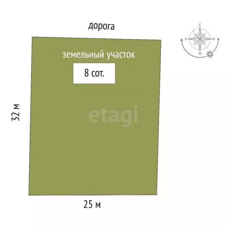 Дом в село Верхнее Мячково, СНТ Возрождение, 72 (400 м) - Фото 0