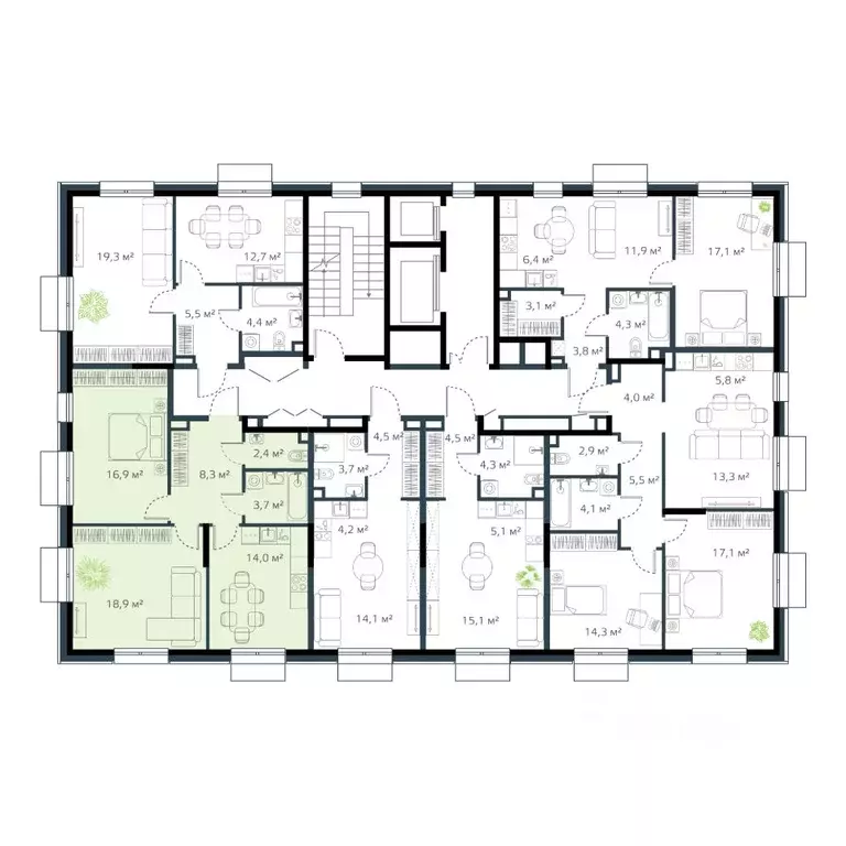 2-к кв. Приморский край, Владивосток Дом на Востоке жилой комплекс, ... - Фото 2