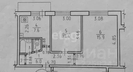 2-к кв. Удмуртия, Ижевск Удмуртская ул., 204 (43.4 м) - Фото 1