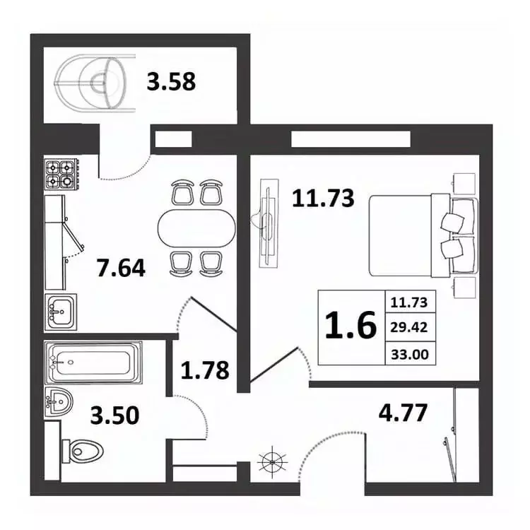 Студия Новгородская область, Великий Новгород ул. Якова Павлова, 15 ... - Фото 1