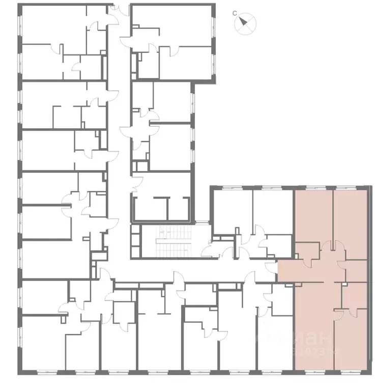 3-к кв. Санкт-Петербург ул. Архивная, 3к1 (95.27 м) - Фото 1