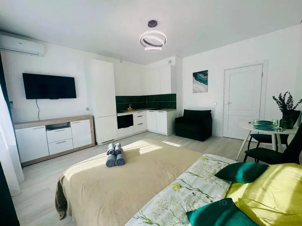 Студия Санкт-Петербург ул. Струве, 12к1 (25.0 м) - Фото 1