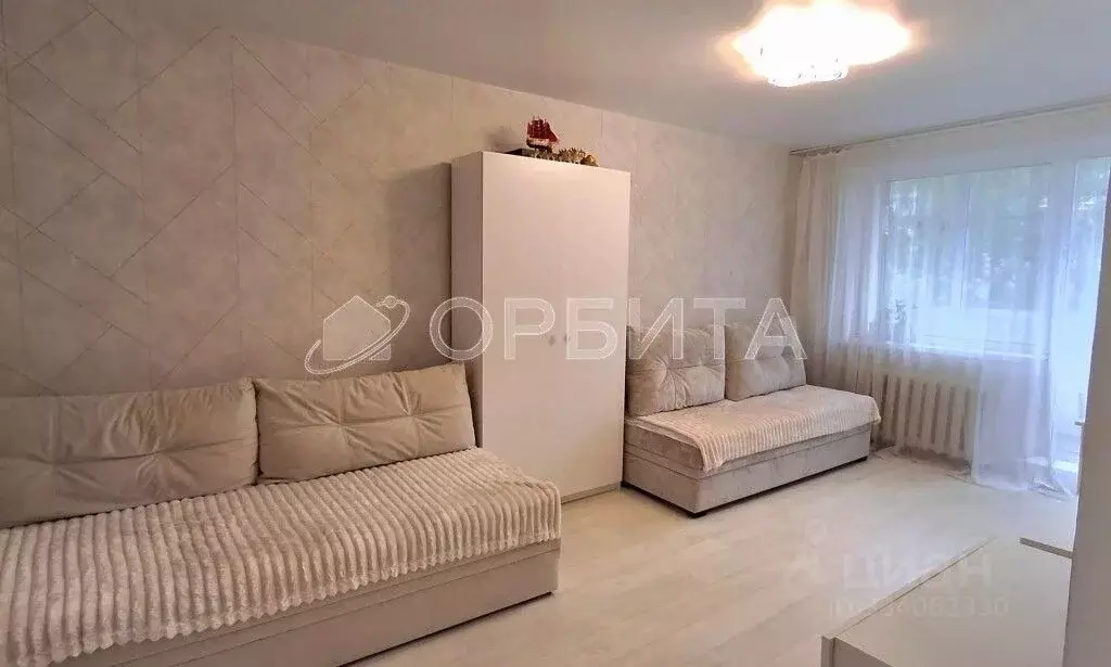 1-к кв. Тюменская область, Тюмень ул. Пермякова, 50 (33.5 м) - Фото 1