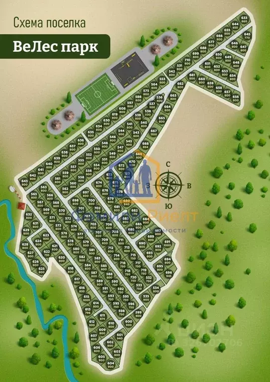 Участок в Калужская область, Жуковский муниципальный округ, д. ... - Фото 1