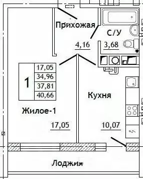 1-к кв. Смоленская область, Смоленский муниципальный округ, д. ... - Фото 0