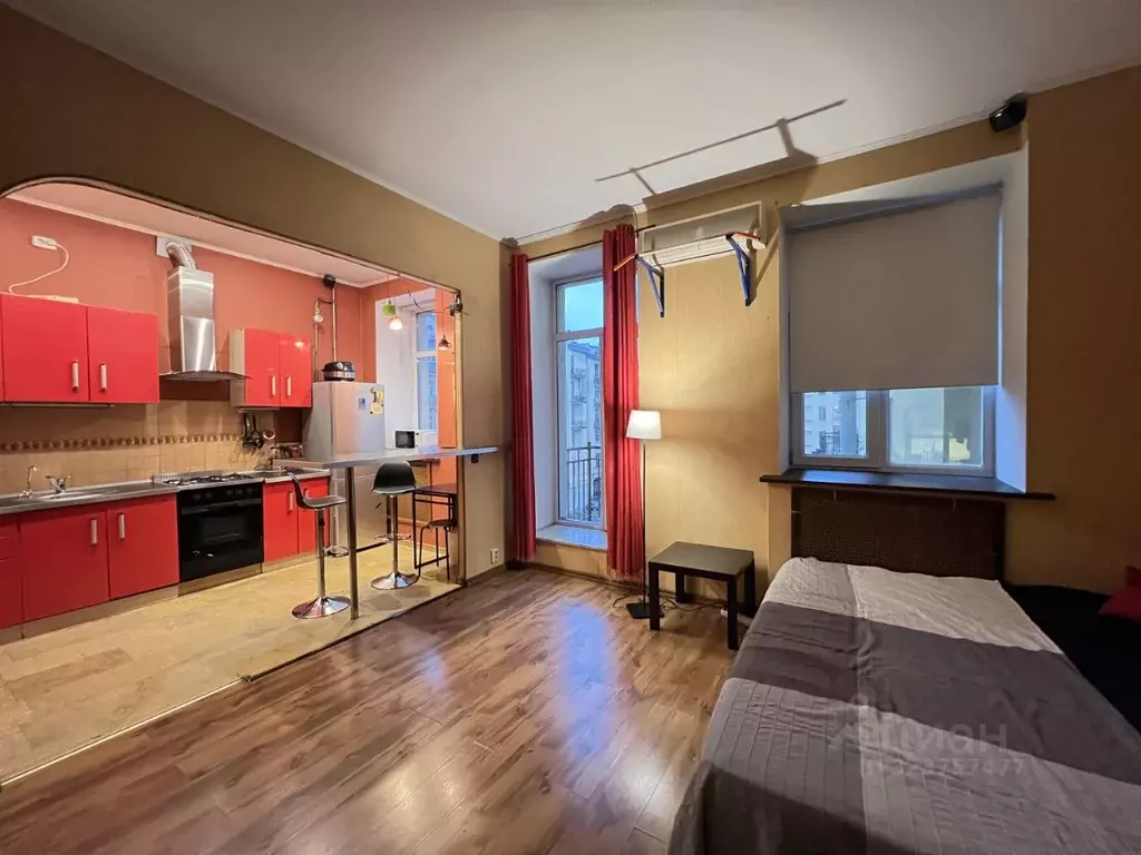 Студия Санкт-Петербург Лесной просп., 18 (36.2 м) - Фото 1